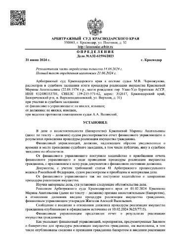 А32-61594/2023
